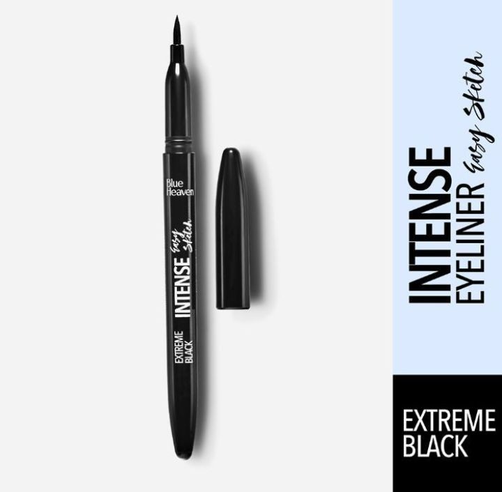 Blue Heaven Intense Eyeliner Easy Sketch (Black) (1 ml)