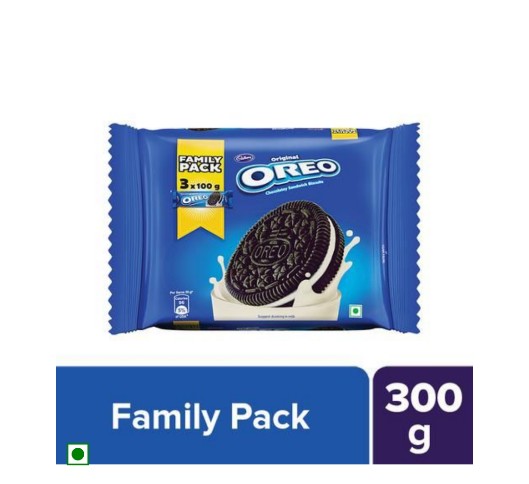 Oreo Vanilla cream biscuit ,familypack -300gm