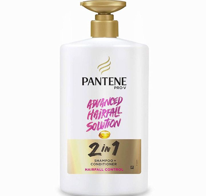 Pantene 2 In 1 Hairfall Control Shampoo + Conditioner 1 L