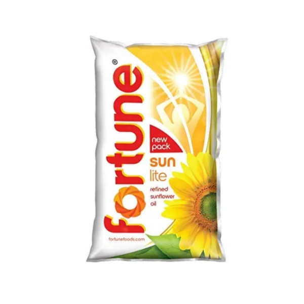Fortune Sunlite Refined Sunflower Oil, 1L