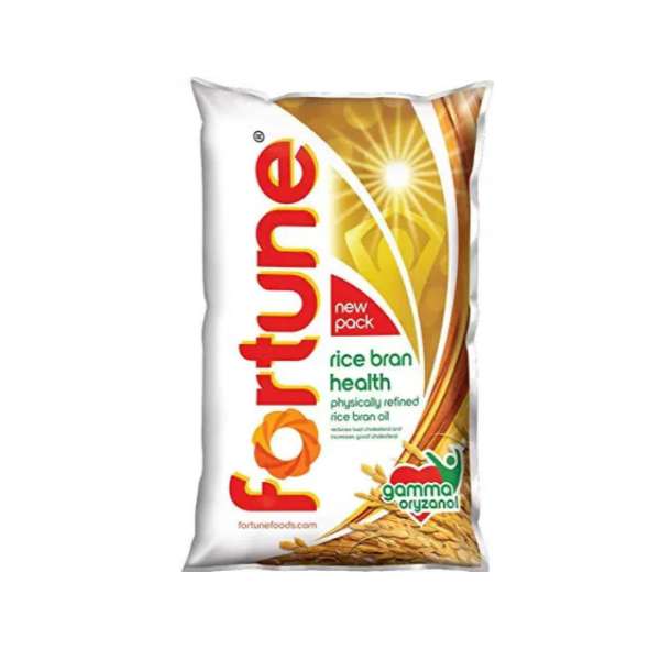 Fortune Rice Bran Health Oil, 1l Pouch