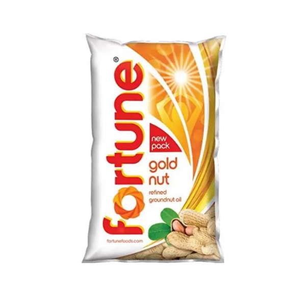 FORTUNE Goldnut Refined Groundnut Oil, 1L