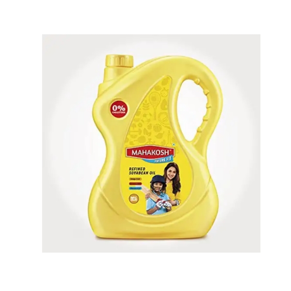 Mahakosh Soyabean Oil, Refined 5L Jar