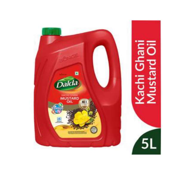 Dalda Kachi Ghani Mustard Oil, 5 L