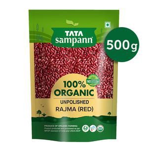 Tata Sampann Organic Rajma - Red, 500 g