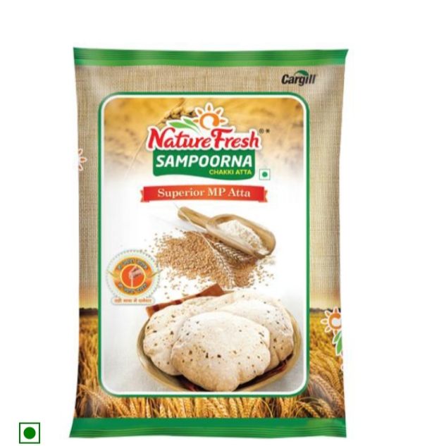 NatureFresh Sampoorna Chakki Atta - 5kg