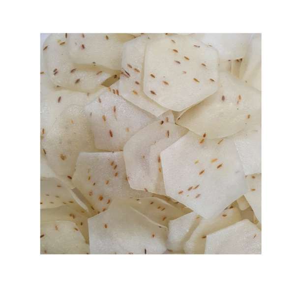 Homeqart Dry jeera Rice Papad Ready to fry 250 GM