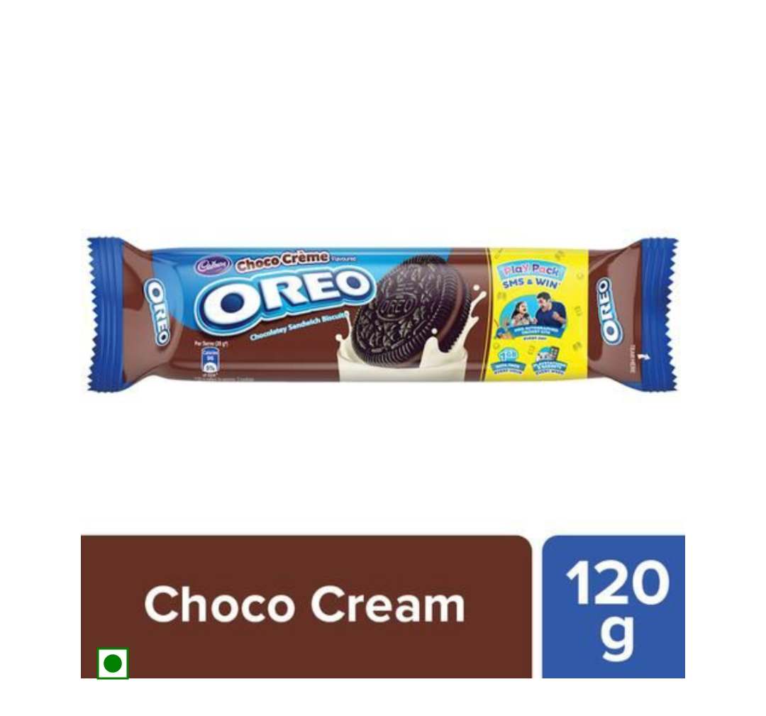 Oreo Choco Creme , Sandwich Biscuit - 120gm