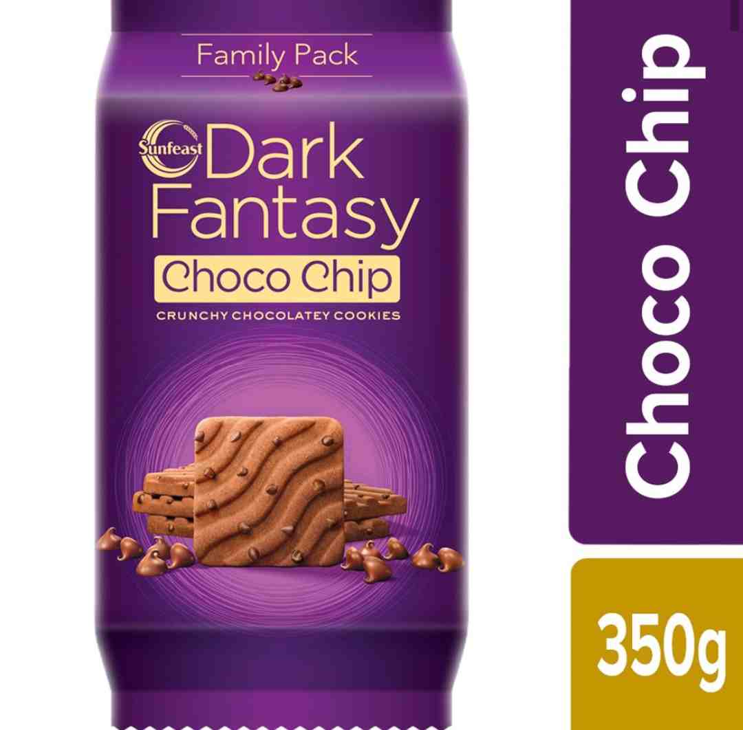Sunfeast Dark Fantasy Choco Chip Cookies 350 g