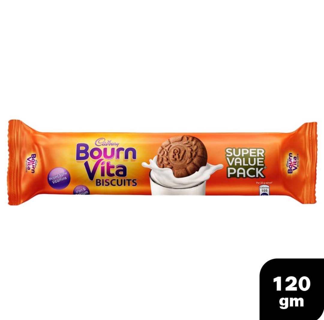 Cadbury Bournvita Biscuits Super Value Pack 120 g