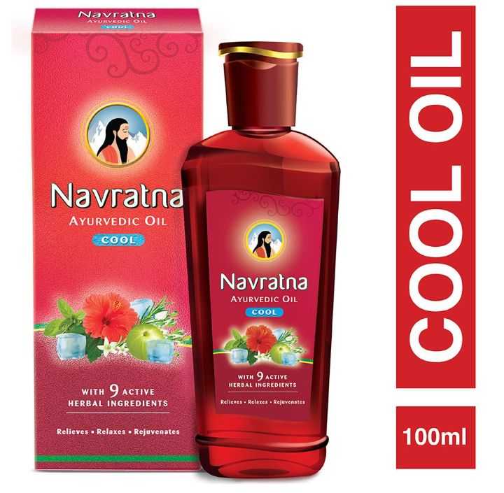 Navratna Cool Ayurvedic Hair Oil 300 ml