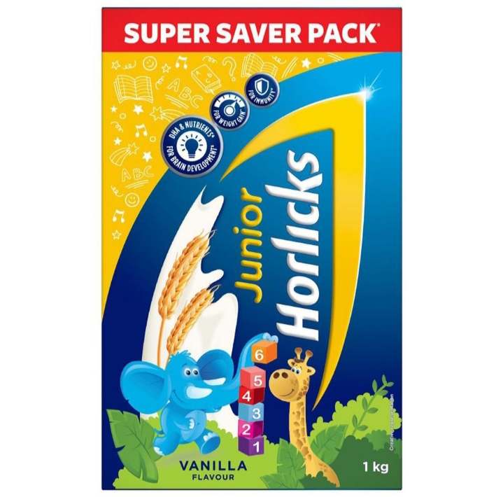 Horlicks Junior, Vanilla Flavour - 1kg ( Carton)