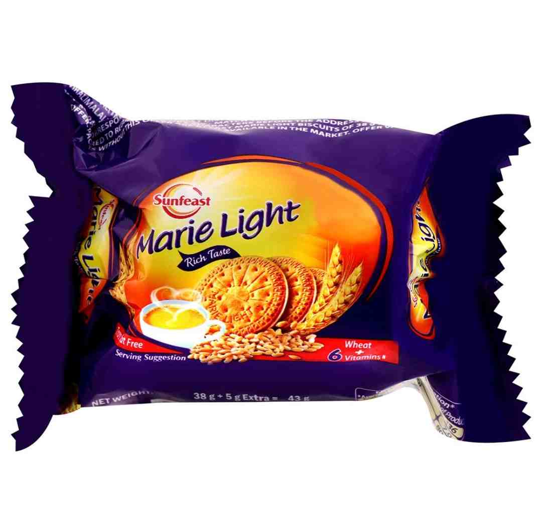 Sunfeast Marie Light Biscuits 38 g (+Get 5 g Extra)