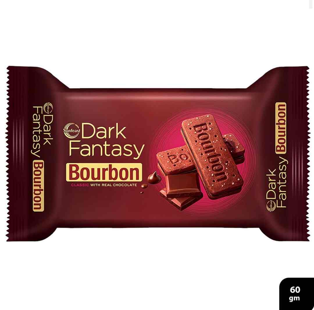 Sunfeast Dark Fantasy Bourbon Biscuits 60 g