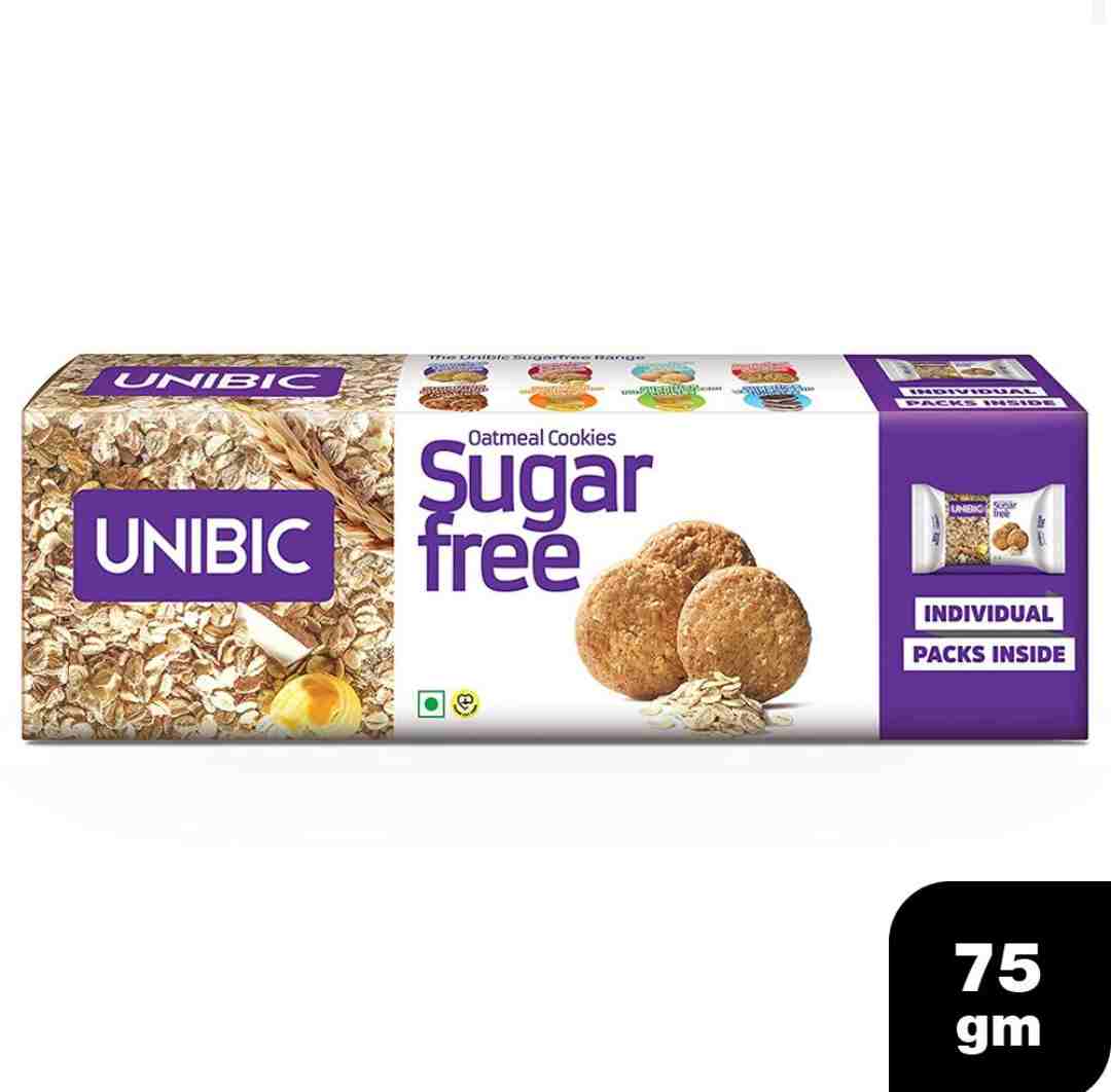 Unibic Sugar Free Oatmeal Cookies 75 g