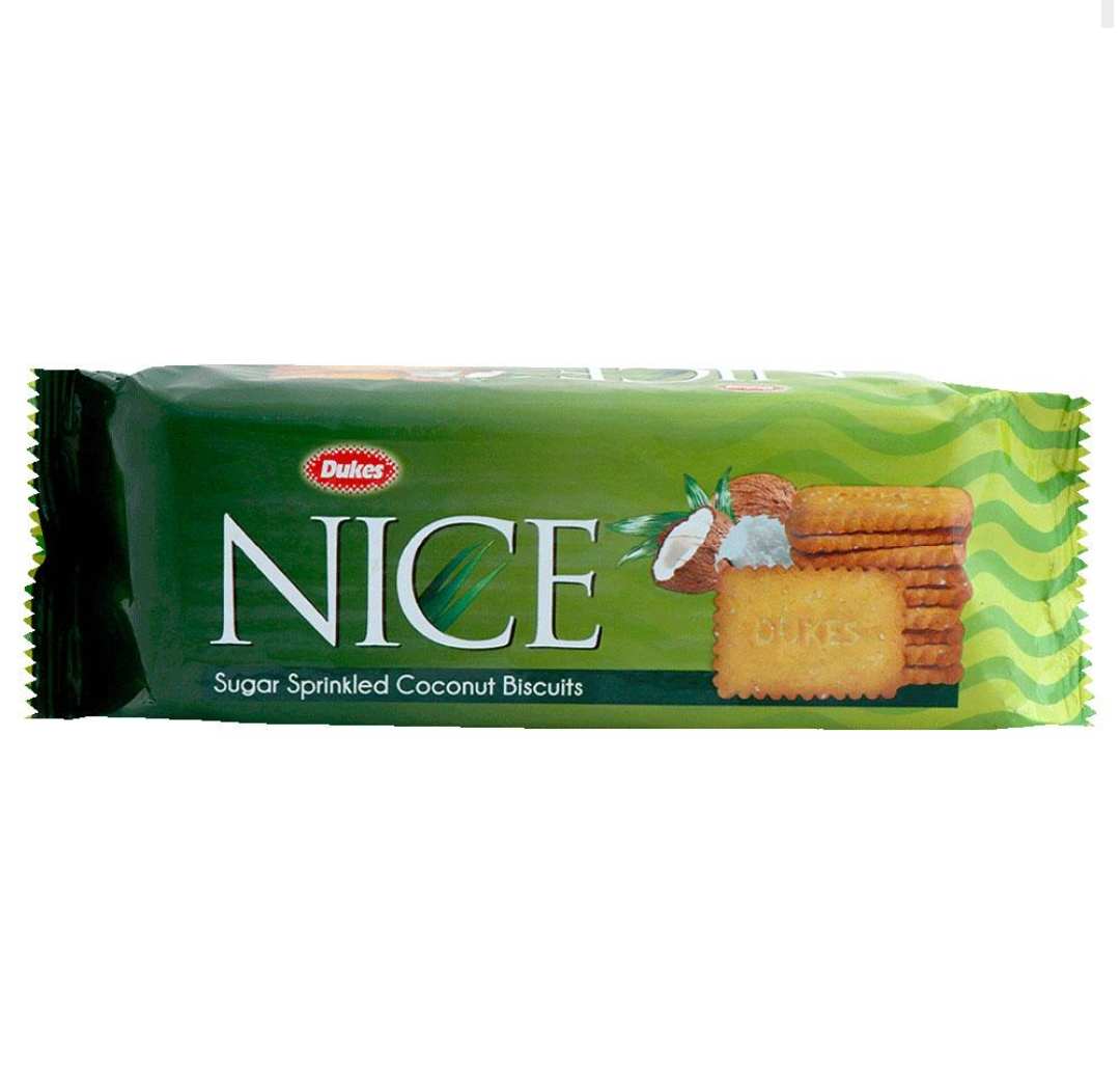 Dukes Nice Sugar Sprinkled Coconut Biscuits 150 g