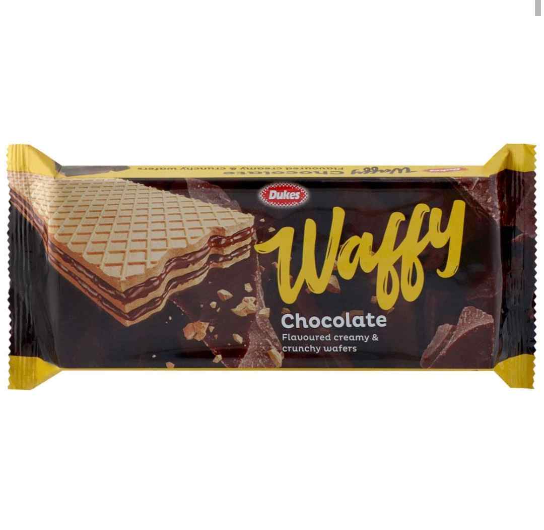 Dukes Waffy Chocolate Wafers 75 g