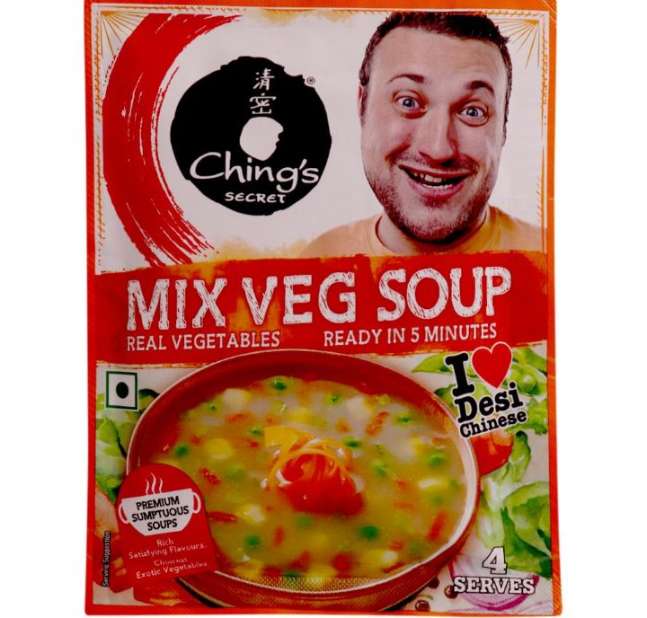 Ching's Secret Mix Veg Instant Soup 55 g