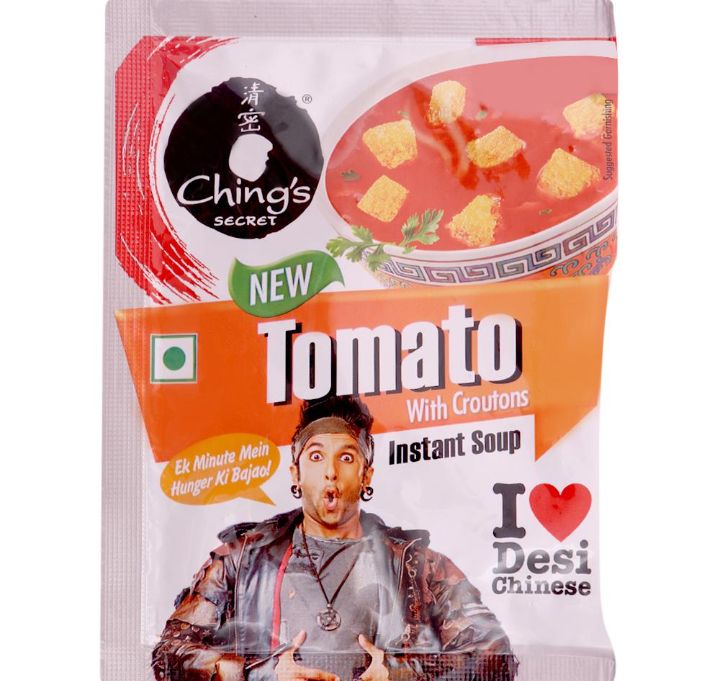 Ching's Secret New Tomato Instant Soup With Croutons 16 g