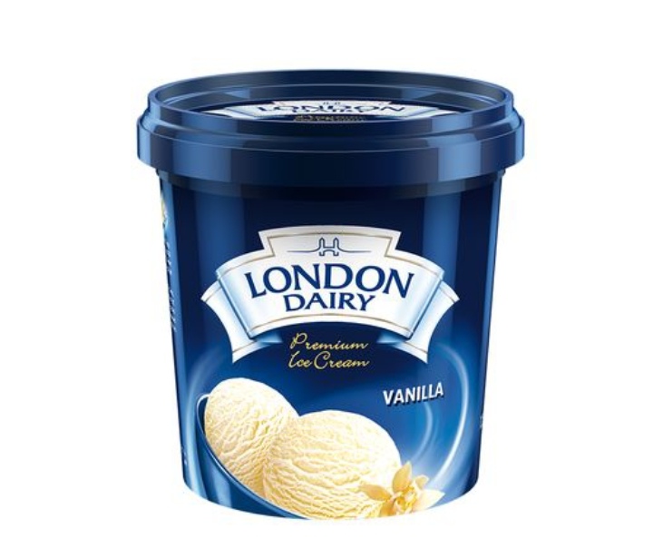 London Dairy Premium Vainilla Ice Cream 125 Ml,