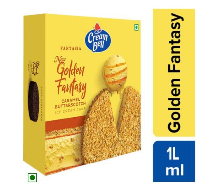 Cream Bell Golden Fantasy Ice Cream 1ltr