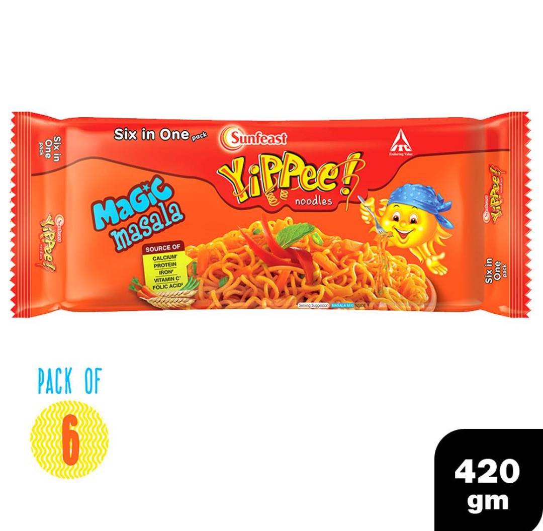 Sunfeast Yippee Magic Masala Instant Noodles 360 g