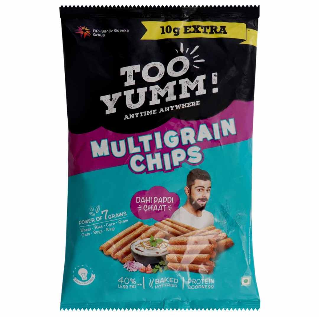 Too Yumm Multigrain Dahi Papdi Chaat Chips 72 g (+10 g extra)