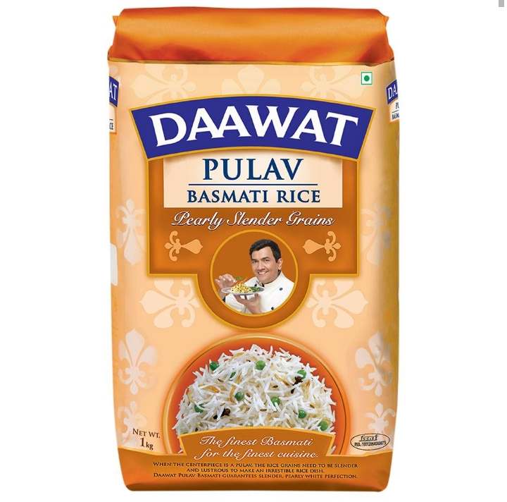 Daawat Pulav Basmati Rice 1Kg