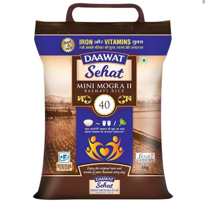 Daawat Sehat Mini Mogra II (40) 5Kg