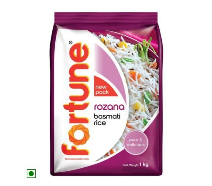 Fortune Rozana Basmati Rice 1kg