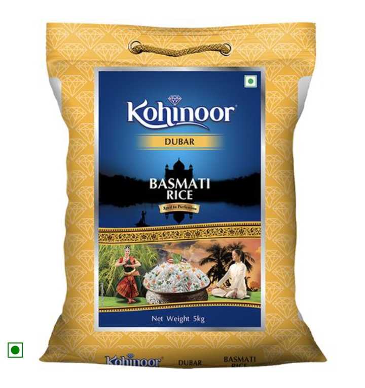 Kohinoor Dubar Basmati Rice - 5kg