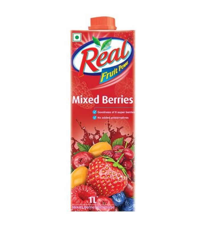 Real Mixed Berries Fruit Juice 1LTR