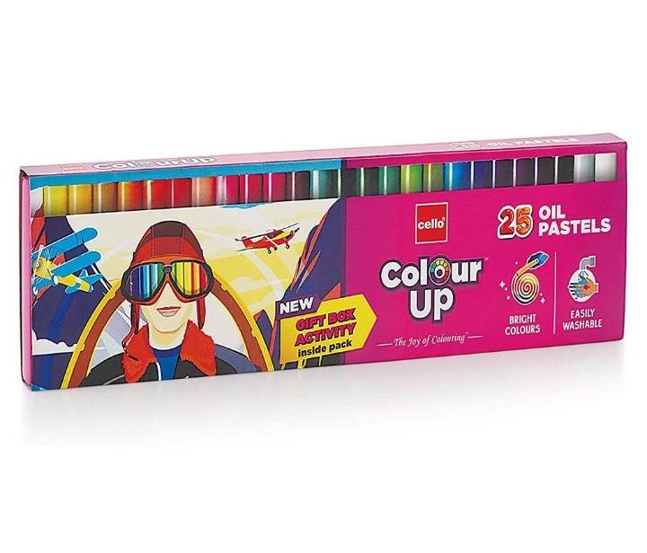 Bic Cello Colour Up Oil Pastels (25 Shades) BIC CELLO