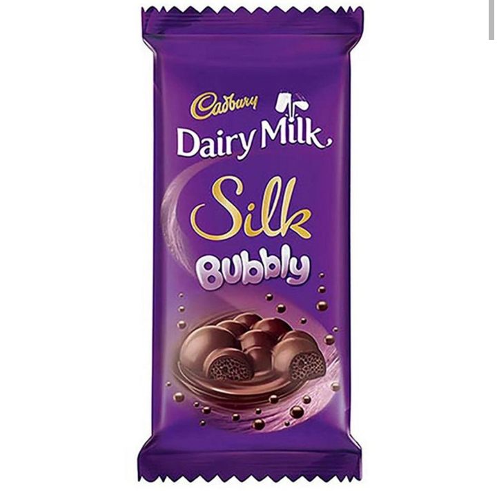 Dairy Milk Silk Bubbly Chocolate Bar 50 gm