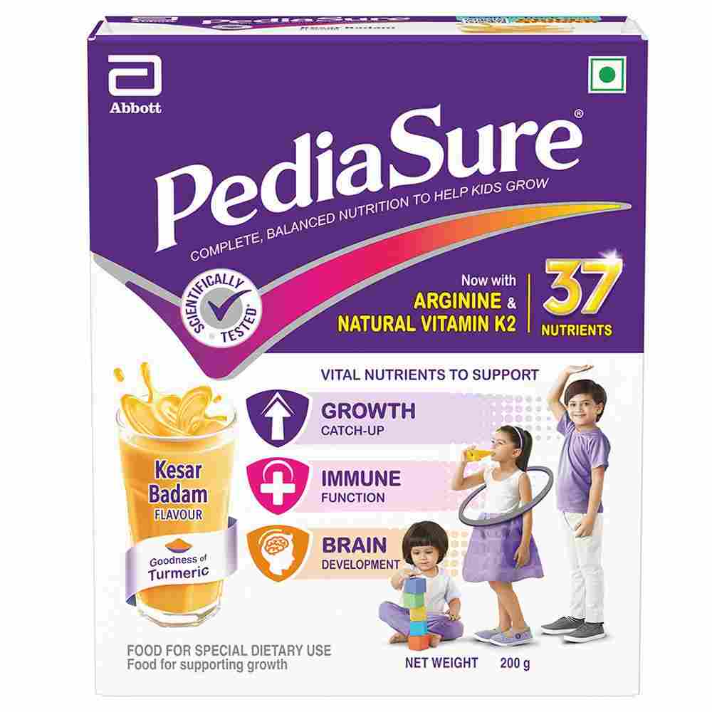 PediaSure Kesar Badam Health Drink Powder 200 g
