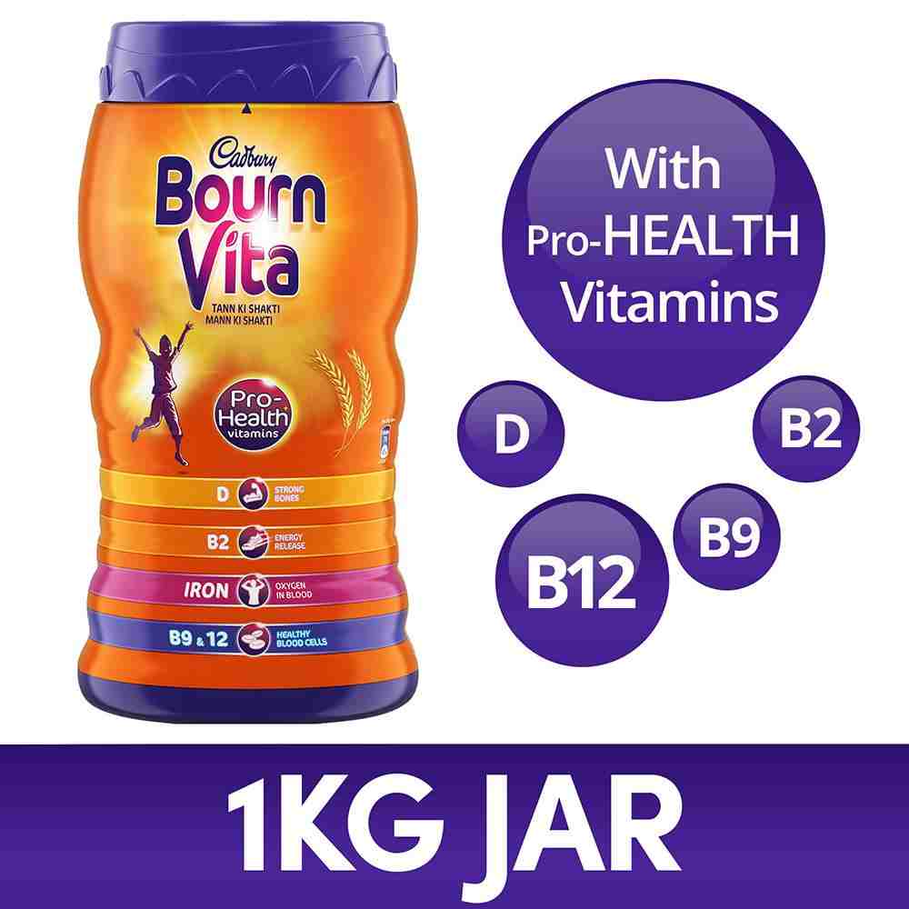 Bournvita 1 kg jar