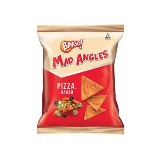 Bingo Mad Angles Chips Pizza - Aah, 130 g