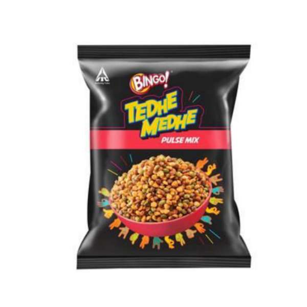 Bingo Tedhe Medhe Namkeens Pulse Mix, 180 g