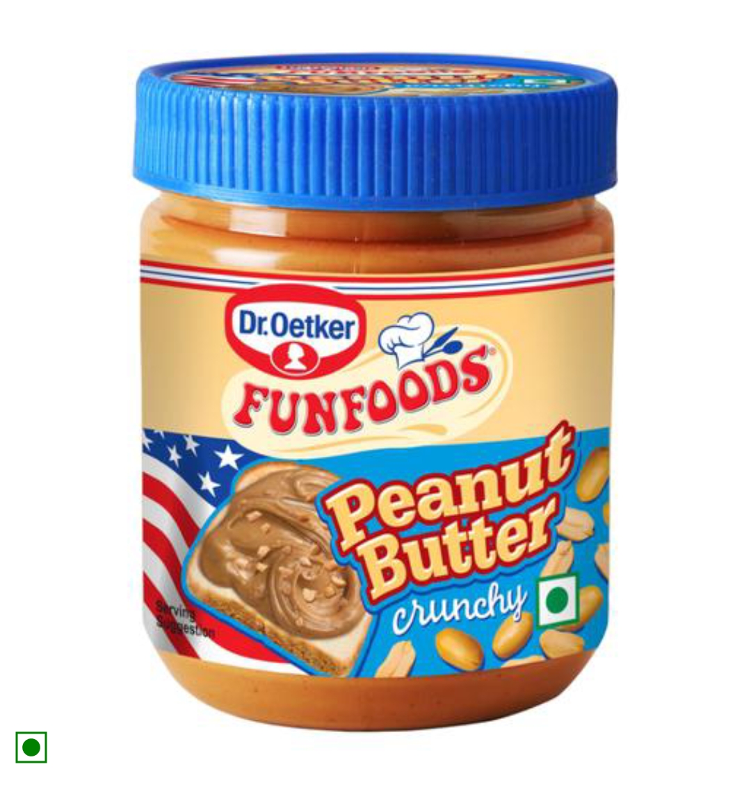 FUNFOOD PEANUT BUTTER CRUNCHY 1.25KG