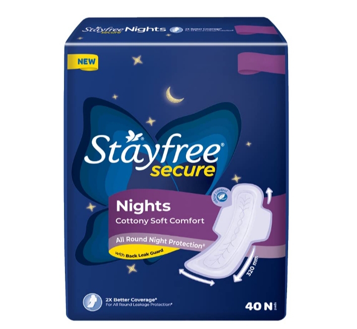 STAYFREE SECURE NIGHTS 20PAD