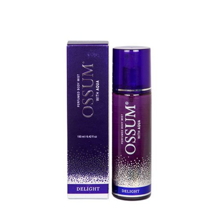 OSSUM WITH AQUA  DELIGHT PERFUMED  BODY MIST 115 ML