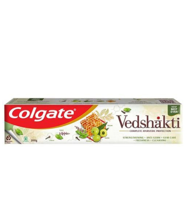 COLGATE VEDSHAKTI TOOTHPASTE 200GM