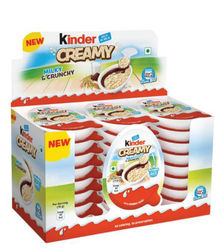 KINDER CREAMY MILK